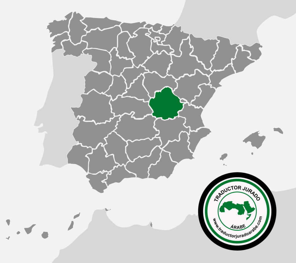 Traductor jurado árabe Tarancón
